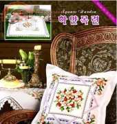 Otwo Design OC-13-131 Square Garden Apple Blossom Pillow