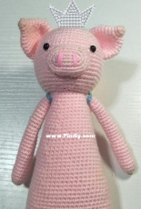 A little pink pig
