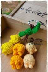 Jib coffeeozone -Tulip  key chain - Thai - Free