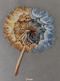 Designer Anastasia Ermakova. Dandelion