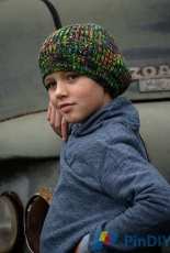 Caterpillar Slouch Beanie by Woolly Wormhead - Free