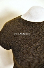 Apollonius Yoked Sweater by Michelle Miller-Free
