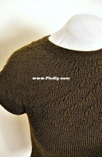 Apollonius Yoked Sweater by Michelle Miller-Free