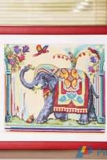Exotic Elephant by Carol Thornton from Cross Stitch Gold 139 XSD