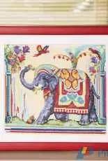 Exotic Elephant by Carol Thornton from Cross Stitch Gold 139 XSD