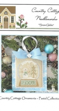 Country Cottage Needleworks CCN - Pastel Collection 4 - Snow Globe