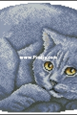 Pillow with Cat from Wonderful Moments 02-2007