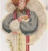Lavender & Lace - Told in a Garden 1990 Christmas Angel by Marilyn Leavitt-Imblum