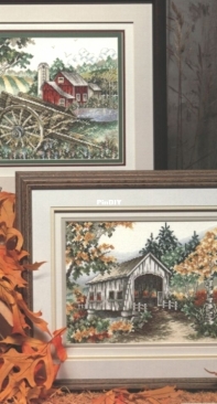 Covered Bridge from Stoney Creek Collection Book 141 Cherished Heritage