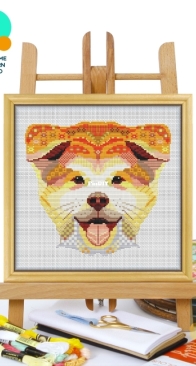 Awesome Pattern Studio - CS681 - Mandala Akita-Inu XSD