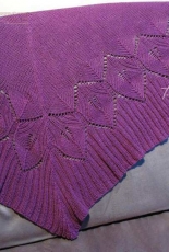 Winter Leaves Shawl by Anna Szymanowska -Free