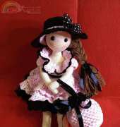 my work----Girl wearing lace dress