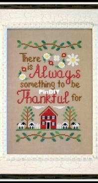 Country Cottage Needleworks CCN No.113 To Be Thankful