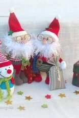 Katahorgolda - Kata Molnar - Santa Claus and Snowman - Hungarian