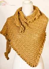 Mon Petit Violon - Vita Apala - Ruffle Shawl