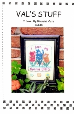Vals Stuff CS138 - I Love My Bloomin Cats PCS + XSD