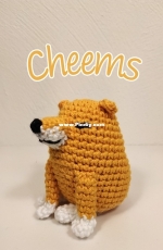 Hamsterumis - Valentina Sepulveda - Cheems amigurumi - Spanish