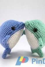 Sarsel - Critterbeans - Sarah Sloyer - Pearl the Dolphin