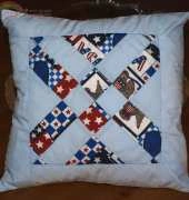 Patchwork pillow