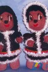 Pams Patterns - Pam McClung - Eskimo Girl and  Boy