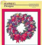 Bobbie G. Designs STW 6998 - Santas Toy Wreath
