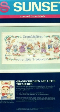 Dimensions Sunset - 13560 Grandchildren are Lifes Treasures XSD