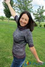 Grape Soda Pullover by Melissa Kemmerer