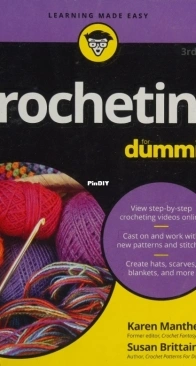 John Wiley and Sons - Crocheting For Dummies 3rd Edition - Karen Manthey - 2017