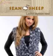 Sean Sheep-Ladies Button Vest
