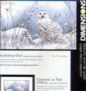 Dimensions 35221 - Northwind Owl designed by Susan Boarder