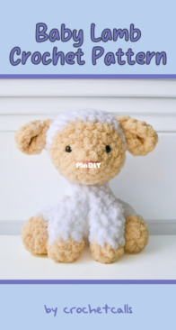 Crochet Calls - Claire Heymann - Baby Lamb