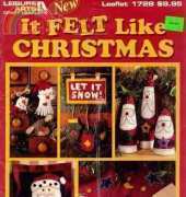 Leisure Arts-1720-I Felt like Christmas