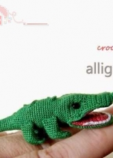 Itty Bitty- Crocheted Alligator - Spanish - Translated - Free