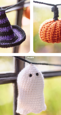 Premier Yarns - Amy Gunderson - Happy Haunting Garland - Free