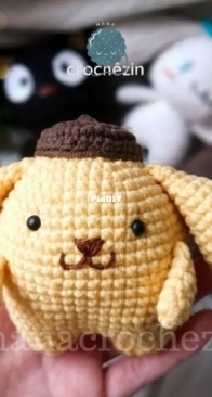 Nanacrochezin - Nana Crochezin - Nana - Pompompurin - Portuguese - Free