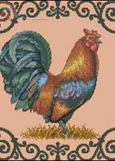 Dimensions 35240 - Ornate Rooster