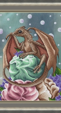 Marshmallow Dragon by Nadezhda Kazarina