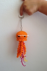 Jellyfish Keychain