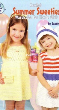 American School of Needlework 1340 - Summer Sweeties Wardrobe for Little Girls by Sandy Scoville