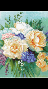 Luca-S B2370 - Floral bouquet