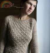 Anemone Pullover by Svetlana Volkova