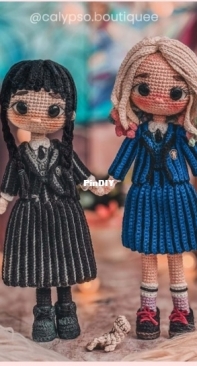 Calypso Boutiquee - Geraldyn Chirinos De Sousa - Merlina Addams and  Enid Sinclair - Spanish