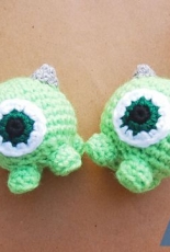 Sol de Noche Deco Crochet - Mike Wazowski Crochet Tsum Tsum - Free