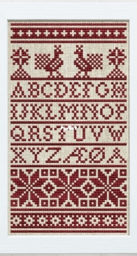 Modern Folk Embroidery - A Danish School Sampler  XSD + PCS