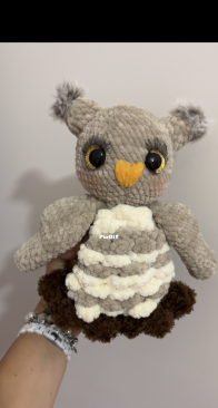 Cuddle owl friend