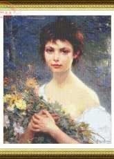 Classic Cross Stitch CCS GI 177 - Flower Gathering