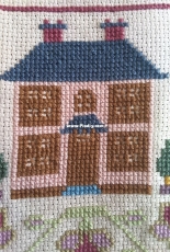 At home with Jane Austen - Sampler Girl