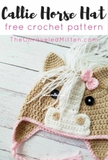 Unraveled Mitten - Heather J Anderson - Callie Horse Hat - Free