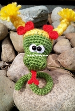 Little Owls Hut 235 - Tatiana Knittoy - Dasha the Snake
