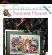 Dimensions00223 (Summer_Homes)  Birdhouses and Pansies